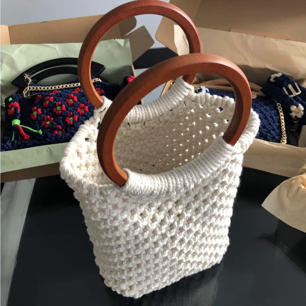 🧶🤍Macrame bag🤍🧶 - Picture 6 of 6